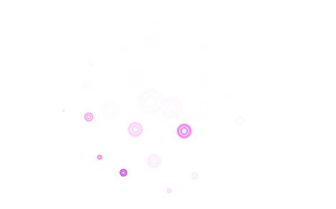 Açık mavi, daire şekilli kırmızı vektör düzeni. Bulanık yağmur damlaları olan soyut bir çizim. Poster ve web siteleri için tasarım.