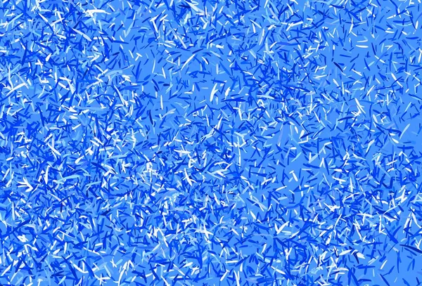 Світло Blue Векторне Компонування Плоскими Лініями Блискуча Кольорова Ілюстрація Гострими — стоковий вектор