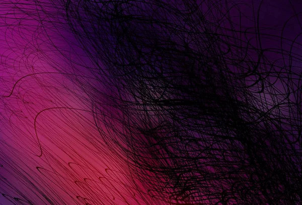 Dark Pink Vecteur Abstrait Motif Lumineux Illustration Abstraite Colorée Avec — Image vectorielle