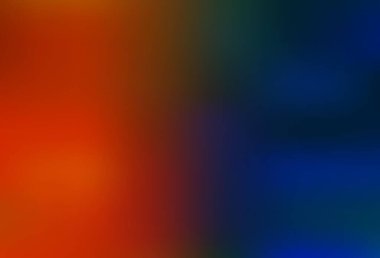 Koyu mavi, sarı vektör bulanık parlak soyut doku. Gradyan ile modern soyut çizim. Marka kitabınız için yeni biçim tasarımı.