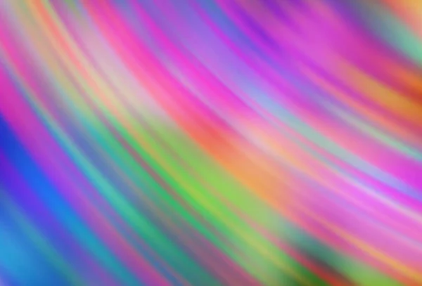 Luz Multicolor Vetor Borrado Textura Brilhante Ilustração Abstrata Colorida Com — Vetor de Stock