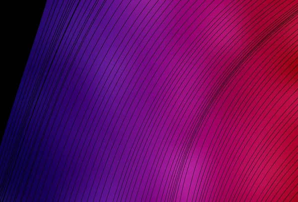 Dark Purple Fundo Vetor Rosa Com Linhas Dobradas Ilustração Colorida — Vetor de Stock