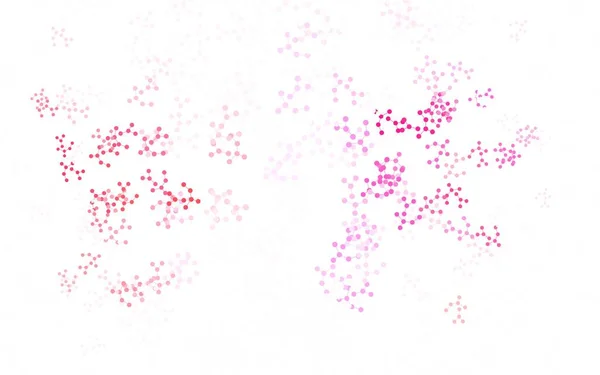 Светло Розовый Векторный Фон Данными Искусственного Интеллекта Красочный Дизайн Простом — стоковый вектор
