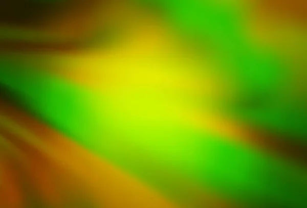 Hellgrünes Gelbes Vektor Abstraktes Layout Bunte Abstrakte Illustration Mit Farbverlauf — Stockvektor