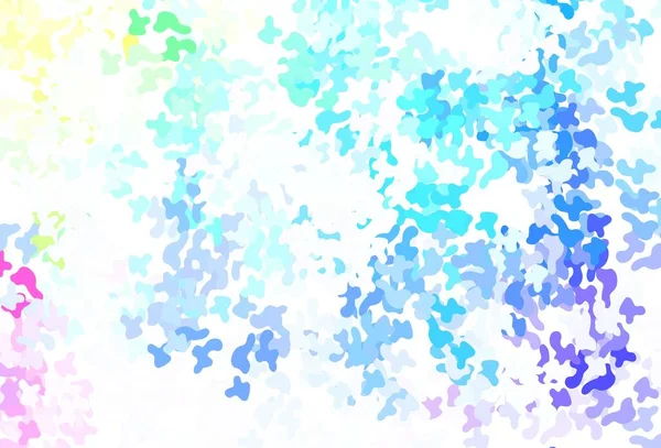 Легкий Многоцветный Векторный Отскок Мемфисом Простая Красочная Иллюстрация Абстрактными Градиентными — стоковый вектор