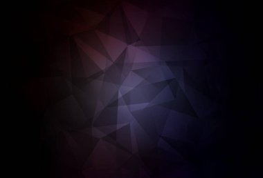 Koyu gri vektör soyut çokgen desen. Çokgen soyut çizim ve gradyan. Cep telefonunun arka planının şablonu.