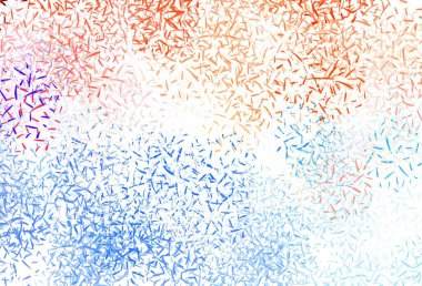 Açık yeşil, keskin çizgileri olan kırmızı vektör deseni. Bulanık arkaplanda gradyanı olan çizgiler. Güzel geçmişiniz için şablon.