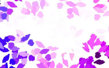 Soyut formlarla açık mor vektör dokusu. Soyut gradyan şekilli basit renkli çizimler. İşiniz için en iyi akıllı tasarım.