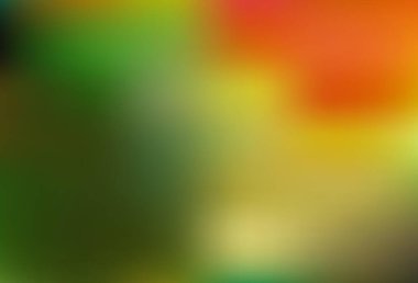 Koyu yeşil, sarı vektör parlak soyut düzen. Soyut ve gradyan renkte renkli çizimler. Marka kitabınız için yeni biçim tasarımı.