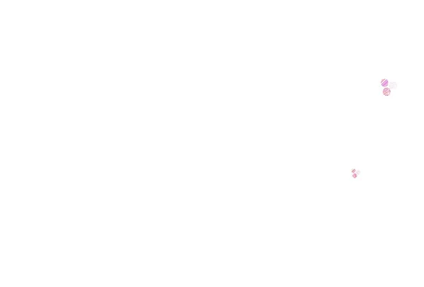 Светлый Многоцветный Векторный Фон Пятнами Красивая Цветная Иллюстрация Размытыми Кругами — стоковый вектор