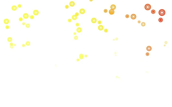 Світло Зелений Жовтий Векторний Фон Крапками Розмитий Декоративний Дизайн Абстрактному — стоковий вектор