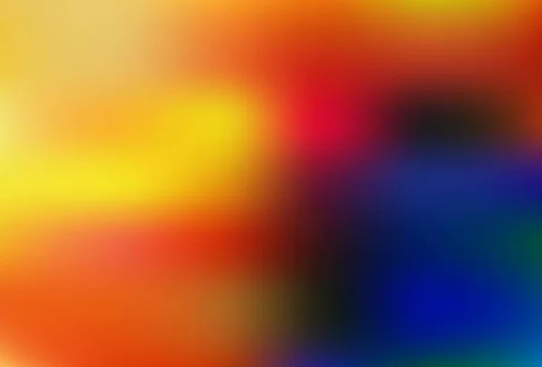 Світло Блакитний Жовтий Вектор Розмитий Блиск Абстрактний Шаблон Повністю Нова — стоковий вектор