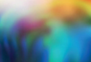 Açık mavi, sarı vektör parlak dokuyu bulanıklaştırdı. Görüntü stili ve gradyanı olan yeni renkli çizimler. Marka kitabı için zarif bir arkaplan.