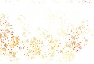 Soyut şekilli koyu sarı vektör dokusu. Soyut tarzda rengarenk gradyan şekilleri olan bir resim. Kartvizitiniz için modern tasarım.