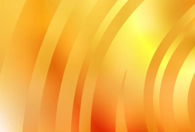 Açık sarı çizgili vektör deseni. Değişken çizgileri olan renkli soyut çizimler. Cep telefonu ekranları için arkaplan.