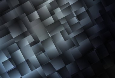 Çizgileri ve dikdörtgenleri olan açık gri vektör düzeni. Dikdörtgenli soyut gradyan çizimi. Reklamınız, posteriniz, afişiniz için en iyi tasarım.