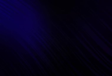 Koyu mavi vektör parlak şablonu bulanıklaştırdı. Soyut renkli gradyan çizimi. Web siteniz için bulanık tasarım.