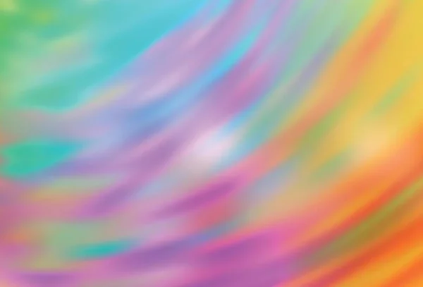 Fond Flou Vecteur Multicolore Clair Nouvelle Illustration Colorée Dans Style — Image vectorielle