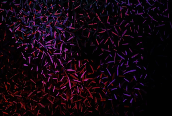 Темно Розовый Зеленый Векторный Фон Прямыми Линиями Размытый Декоративный Дизайн — стоковый вектор