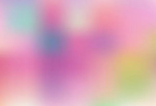 Light Multicolor Vector Abstract Verschwommenes Layout Leuchtend Bunte Illustration Smartem — Stockvektor