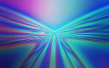 Açık Pembe, çizgili mavi vektör şablonu. Basit bir şekilde yepyeni renkli bir tasvir. İş tasarımınız için soyut biçim.