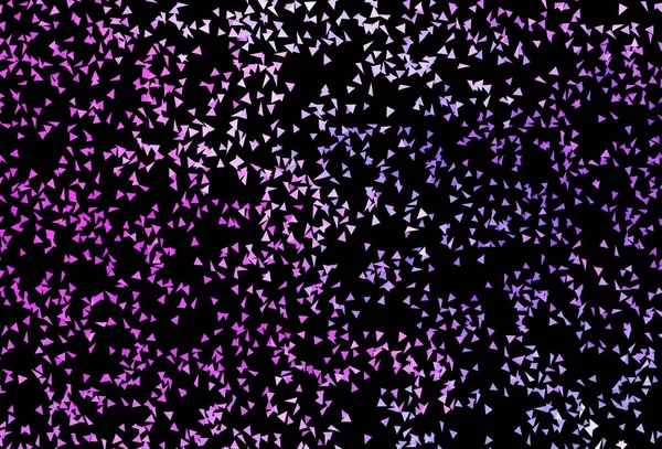 Σκούρο Μωβ Ροζ Διανυσματική Υφή Τριγωνικό Στυλ Διακοσμητικό Σχέδιο Αφηρημένο — Διανυσματικό Αρχείο