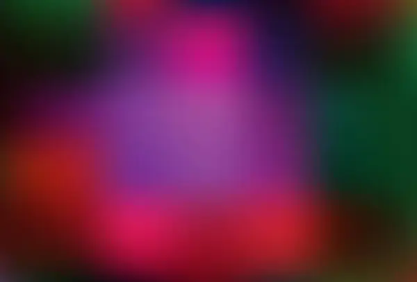 Темно Розовый Зеленый Вектор Размытый Окрашенный Узор Абстрактная Красочная Иллюстрация — стоковый вектор