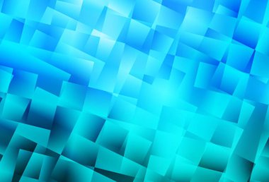 Eşkenar dörtgenli hafif BLUE vektör arkaplanı. Renkli dikdörtgenleri olan bir resim. İniş sayfası için modern şablon.