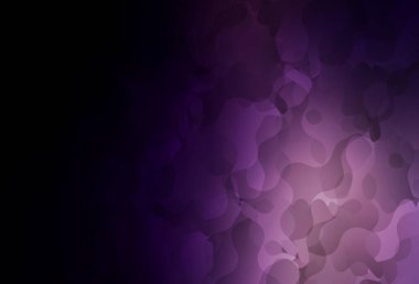 Memphis şekilli koyu mor vektör arkaplan. Soyut gradyan şekilli basit renkli çizimler. İşiniz için en iyi akıllı tasarım.