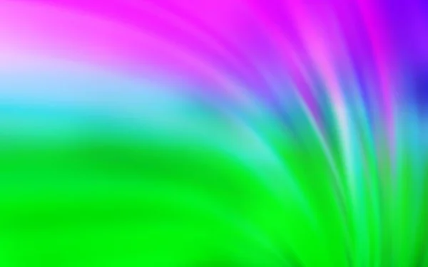 Rose Clair Vecteur Vert Texture Floue Lumineuse Illustration Colorée Dans — Image vectorielle