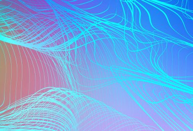 Açık mavi, kırmızı vektör renkli bulanık arkaplan. Gradyan ile modern soyut çizim. Bir cep telefonu için arka plan.