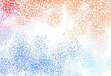 Keskin çizgileri olan ışık çok renkli vektör deseni. Bulanık dekoratif tasarım basit bir şekilde çizgilerle. Güzel geçmişiniz için şablon.