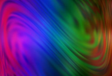 Dark Multicolor vektörü soyut parlak şablon. Görüntü stili ve gradyanı olan yeni renkli çizimler. İşiniz için en iyi bulanık tasarım..