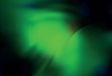 Koyu yeşil vektör arkaplanı bulanıklaştırdı. Yaratıcı illüstrasyon, yarım tonlu ve eğimli. Marka kitabınız için yeni biçim tasarımı.