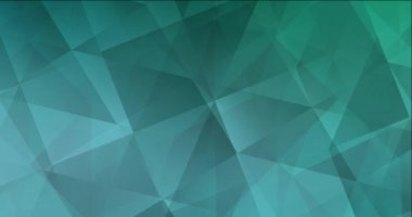 4K açık yeşil çokgen akış videosu.