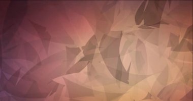 4K açık pembe, soyut şekilli sarı akış videosu.