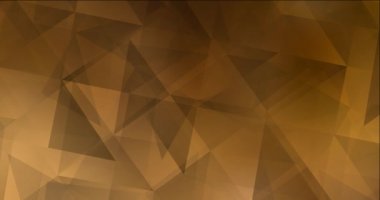 Açık turuncu çokgen video görüntüsü 4K döngüsü.