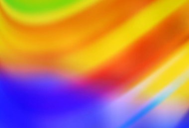 Açık mavi, düz çizgileri olan sarı vektör düzeni. Çizgilerle modern geometrik soyut çizim. Güzel geçmişiniz için şablon.