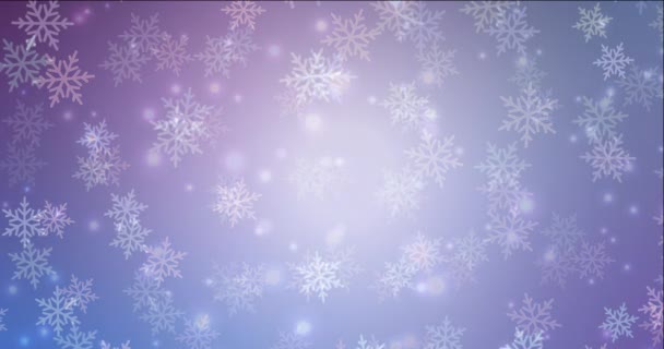 4Kループダークピンク,新年のスタイルでブルービデオ映像. — ストック動画
