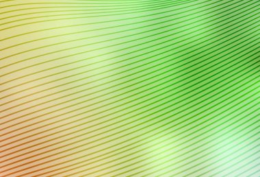 Açık yeşil, eğri çizgileri olan kırmızı vektör şablonu. Basit bir şekilde yepyeni renkli bir tasvir. Fikirlerin için bir örnek..