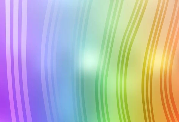 Легкая Многоцветная Векторная Текстура Мокрыми Линиями Образец Красочными Линиями Формами — стоковый вектор