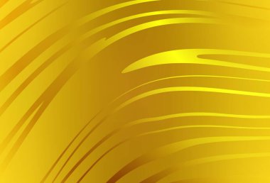 Koyu sarı çizgili vektör şablonu. Soyut ve gradyan renkte renkli çizimler. Markan için yeni kompozisyon.