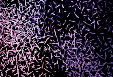 Koyu mor, parlak çizgili pembe vektör arkaplan. Bulanık arkaplanda gradyanı olan çizgiler. Reklam, kitapçıklar, broşürler için desen.