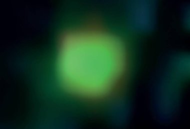 Koyu yeşil vektör, bulanık arkaplan. Yaratıcı illüstrasyon, yarım tonlu ve eğimli. Tasarımlar için arka plan.