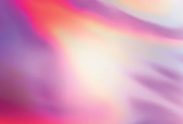 Hellrosa Vektor Bunte Unschärfe Hintergrund Abstrakte Farbenfrohe Illustration Mit Farbverlauf — Stockvektor