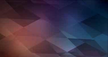 4K döngü koyu mavi, kare biçiminde kırmızı animasyon.