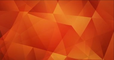 4K çokgen şekilli açık kırmızı video döngüsü.