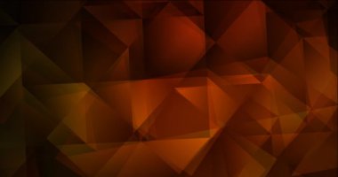 4K döngü koyu kırmızı çokgen akış videosu.