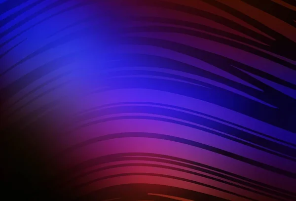 Темно Синій Червоний Векторний Барвистий Розмитий Фон Сучасна Абстрактна Ілюстрація — стоковий вектор