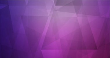 Açık mor 4K döngü, çokgen malzemeli pembe video.